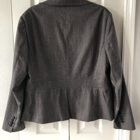 New York & Company, Womens Herringbone Jacket, Stretch, Size 18, NWT - Picture 2 of 4